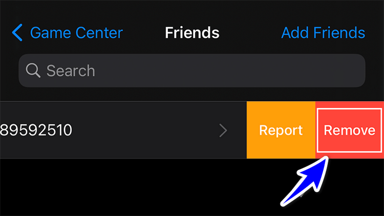 Hướng dẫn xóa bạn trong Game Center trong iPhone
