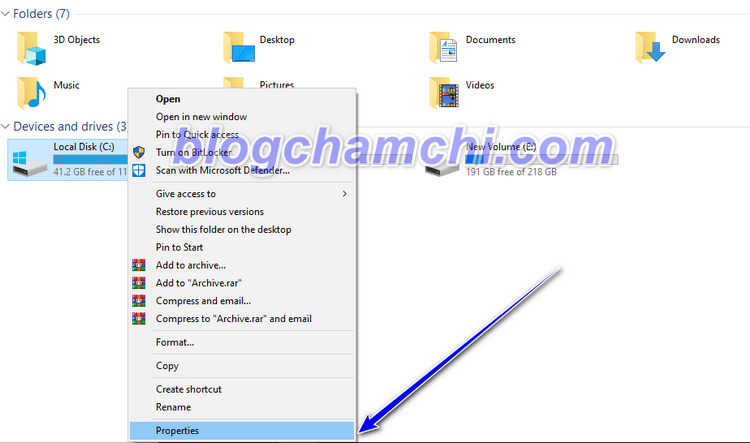 Xóa file rác trên máy tính Windows 7/ 8/ 10 sử dụng Disk Cleanup