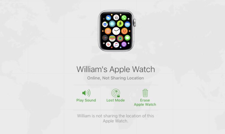 Xóa ghép đôi Apple Watch